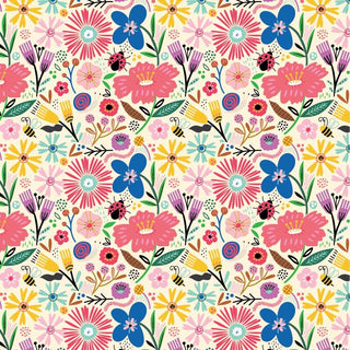 Hey Love Bug whimsical design with bugs and critters by McKenzie Elston