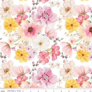 Painted Petals Fabric for Riley Blake by Lila Tueller