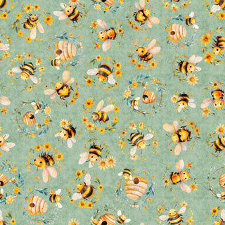 Buzz Buzz Buzz by Dan Morris for QT Fabrics