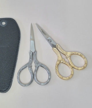 Needlepoint Scissors 4" Ornate Handle