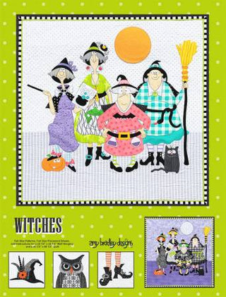 Amy Bradley Designs Four Witches Quilt Pattern