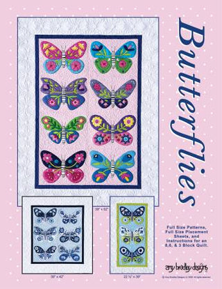 Amy Bradley Designs Butterflies Quilt Pattern