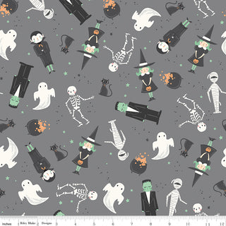 Halloween Quilting Fabric Riley Blake Frank and Friends Line by My Minds Eye