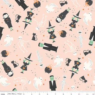 Halloween Quilting Fabric Riley Blake Frank and Friends Line by My Minds Eye
