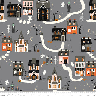 Halloween Quilting Fabric Riley Blake Frank and Friends Line by My Minds Eye