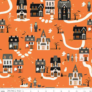 Halloween Quilting Fabric Riley Blake Frank and Friends Line by My Minds Eye