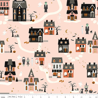 Halloween Quilting Fabric Riley Blake Frank and Friends Line by My Minds Eye