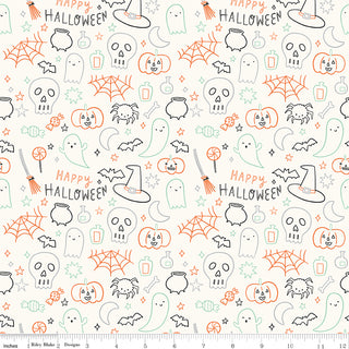 Halloween Quilting Fabric Riley Blake Frank and Friends Line by My Minds Eye