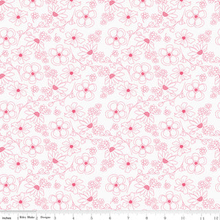 Painted Petals Fabric for Riley Blake by Lila Tueller