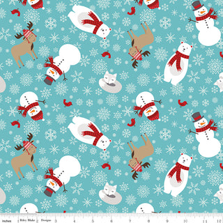 A Perfect Winter (Main) by Lori Whitlock for Riley Blake Designs - One Yard Cuts