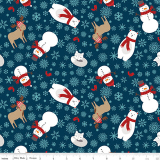 A Perfect Winter (Main) by Lori Whitlock for Riley Blake Designs - One Yard Cuts