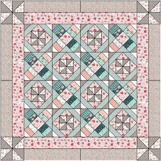 Diamond Mosaic Pattern by Lisa McCabe owner of Kentuckiana Country Quilt Shop