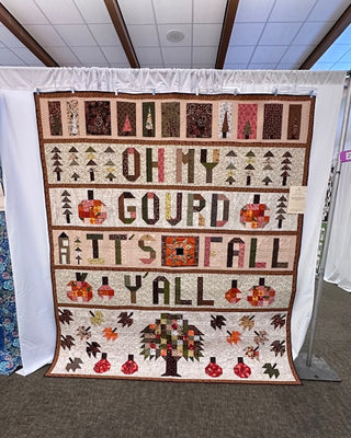 It's Fall Y'All Pattern by Lisa McCabe of Kentuckiana Country Quilt Shop