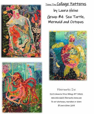 Laura Heine Teeny Tiny Collage Pattern Group 4