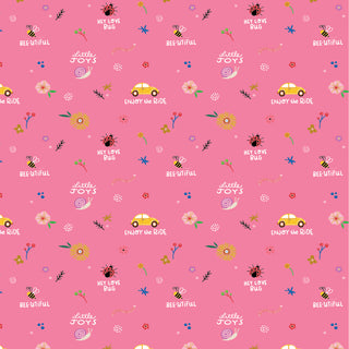 Hey Love Bug whimsical design with bugs and critters by McKenzie Elston