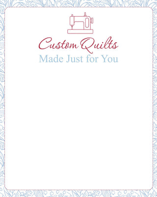custom quilts just for you