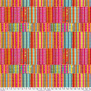 Free Spirit Festival Collection line of Quilting Cotton Fabrics - Lanterns + Zig Zag