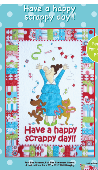 Amy Bradley Designs Have A Happy Scrappy Day Pattern