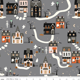 Halloween Quilting Fabric Riley Blake Frank and Friends Line by My Minds Eye