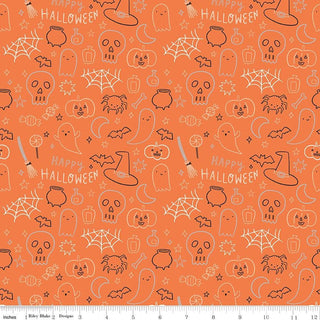 Halloween Quilting Fabric Riley Blake Frank and Friends Line by My Minds Eye
