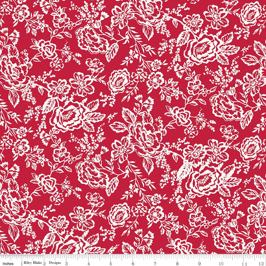 Riley Blake Red Delicious- Ruby Quilt Kit 66 1/2" x 76 1/2"